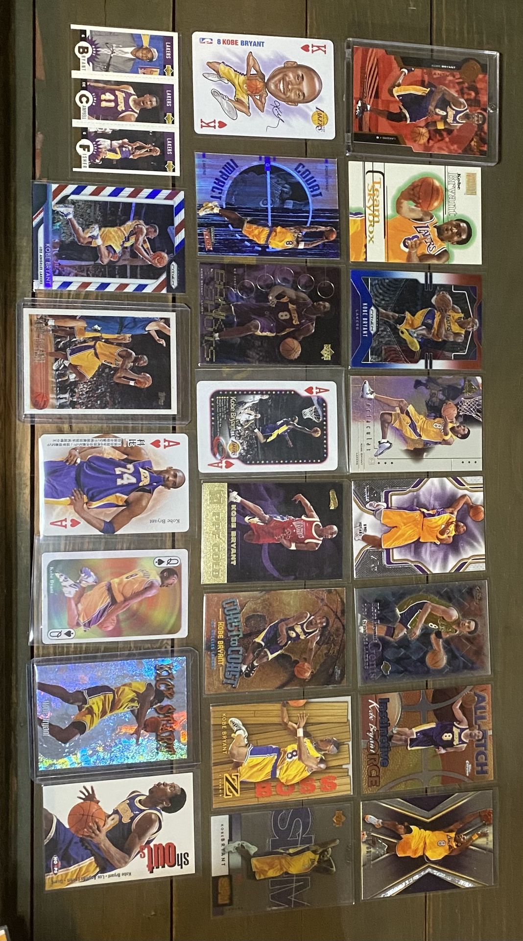 Kobe Bryant Available Cards