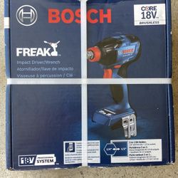 Bosch 18v Brushless 1/4” and 1/2” Impact / Wrench