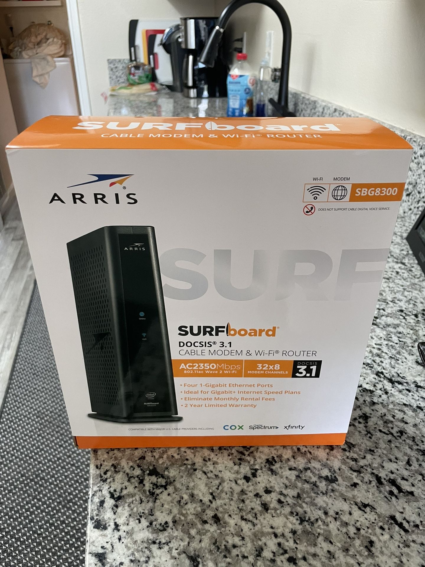 Modem And Router In 1! Arris SBG8300