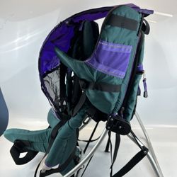 Kelty Kids Trek Stand Up Baby Child Carrier Backpack Outdoors Hiking With Cover