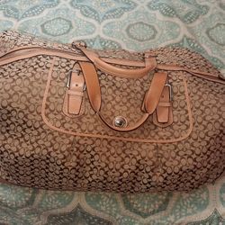 Authentic COACH Weekender Overnight Bag Duffle