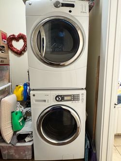 GE washer and dryer