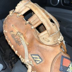 Mizuno 1st Baseman Mitt Black Leather Baseball Left Hand Thrower Glove