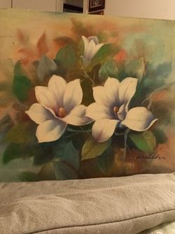 Flower Painting Oil On Canvas
