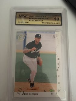 Alex Rodriguez lazed cut 1993 classic c3