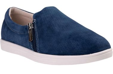 REVITALIGN Women's Lara Size 7 Marine Blue Slip On Shoes New