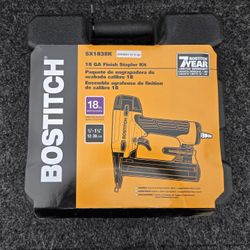 Bostitch 18 gauge Finish Stapler Kit