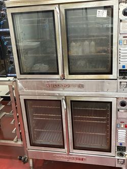 Commercial double stack electric, and convection ovens
