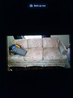 Sofa, love seat and chair