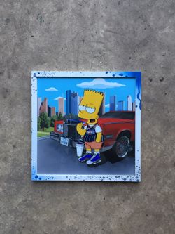 12 x 12 inch Glass Frame / 4 inch Stickers