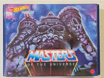 2020 HOT WHEELS . CHARACTER CARS . MASTERS OF THE UNIVERSE . 5 CAR BOX SET .