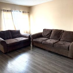 Brown Couch Set 