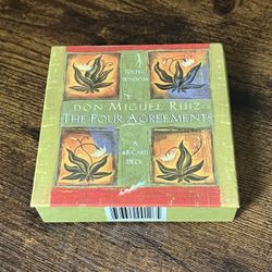 The Four Agreements - Don Miguel Ruiz - 48 Card Deck 