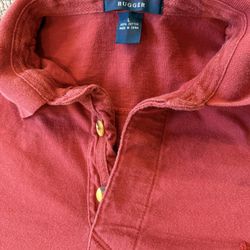 Vintage 1990’s - Gant Rugger Polo Shirt - Men’s - 100% Brushed Cotton, Size L