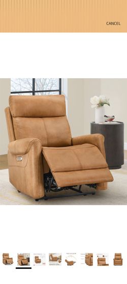 BRAND NEW  IN SEALED BOX HEAVY DUTY The KISLOT Leather Power Recliner Chair is an electric wall-hugger perfect for RVs, bedrooms, and small living spa
