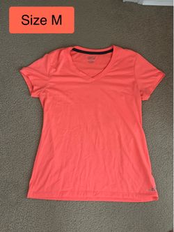 Neon Orange Shirt Size M $5