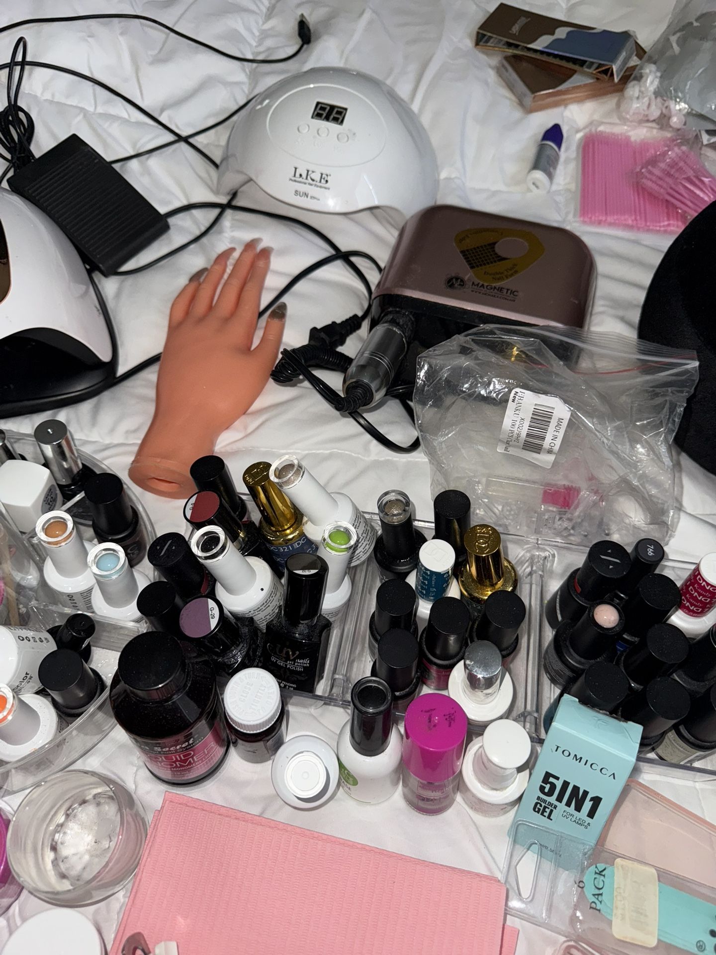 Material para uñas acrílicas 
