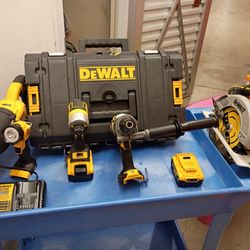 DeWalt Power Tools With Battery & Charger