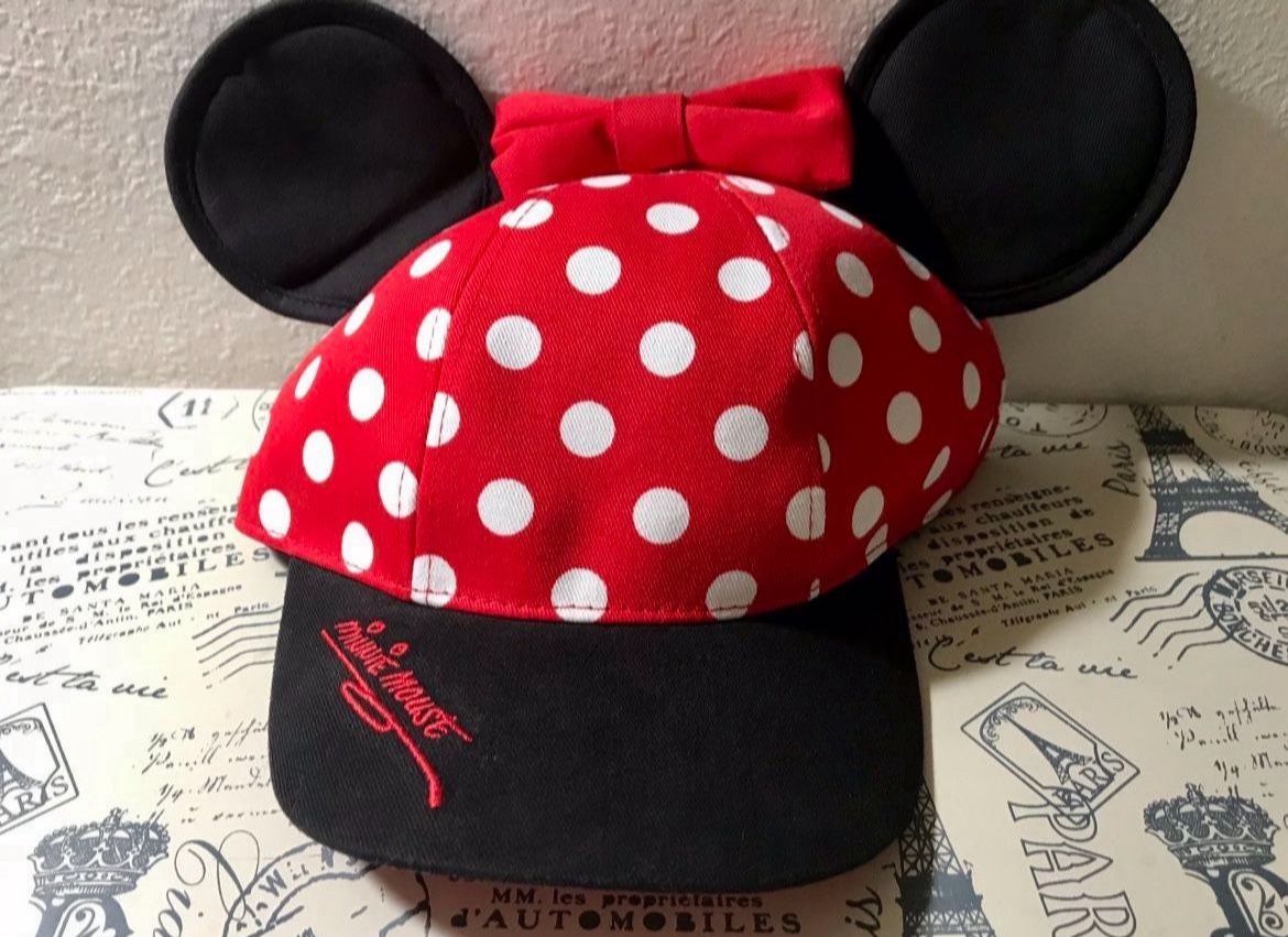 Disney Minnie Mouse Girls Youth Ears Cap (youth)
