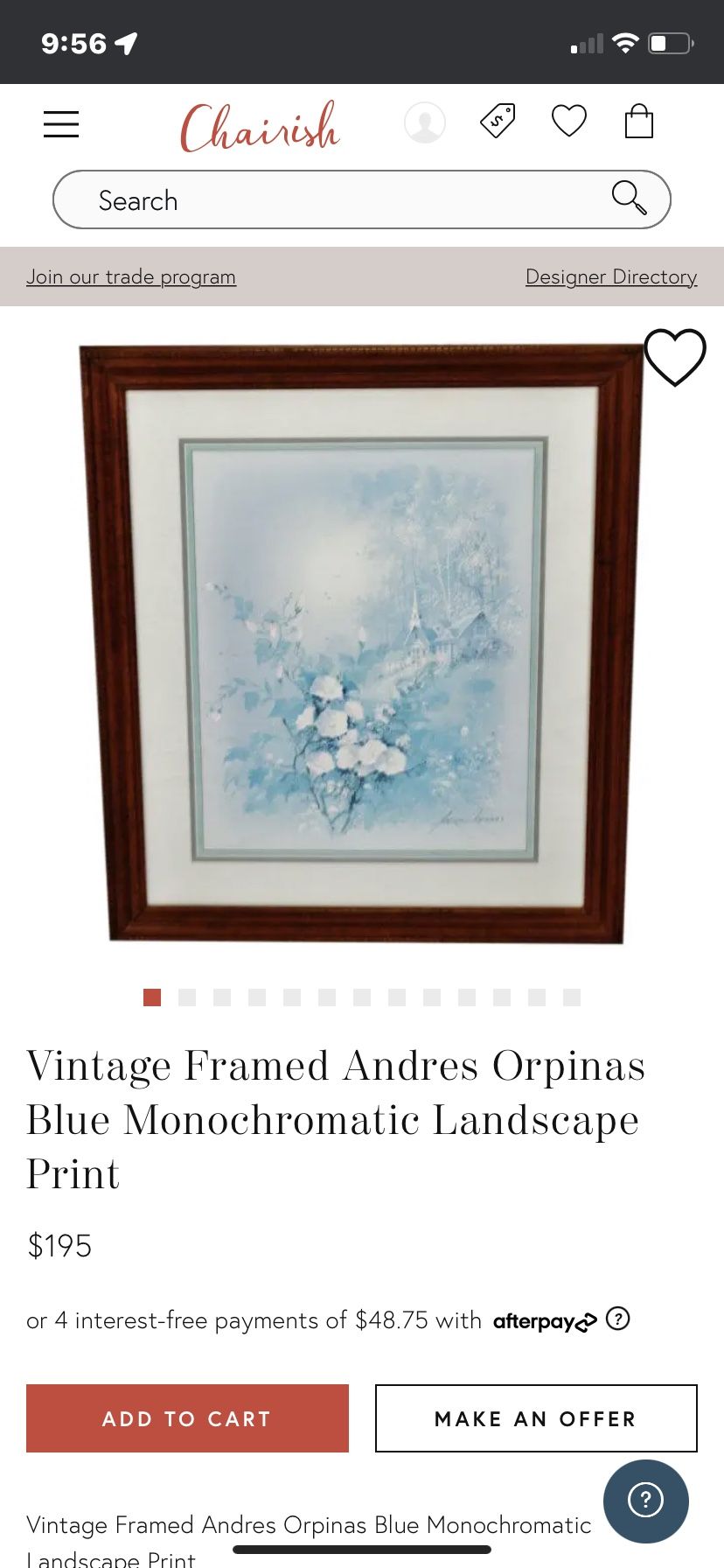 Signed Vintage Painting