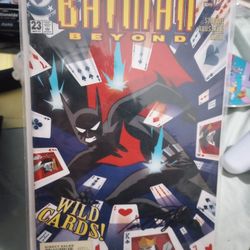 signed batman beyond comic