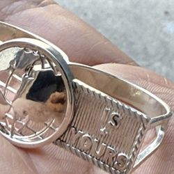 2 Finger Ring Brand New Shiny  Scarface Ring