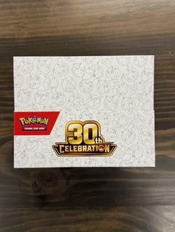 Pokemon 30th Celebration Mini Tin Display Factory Sealed