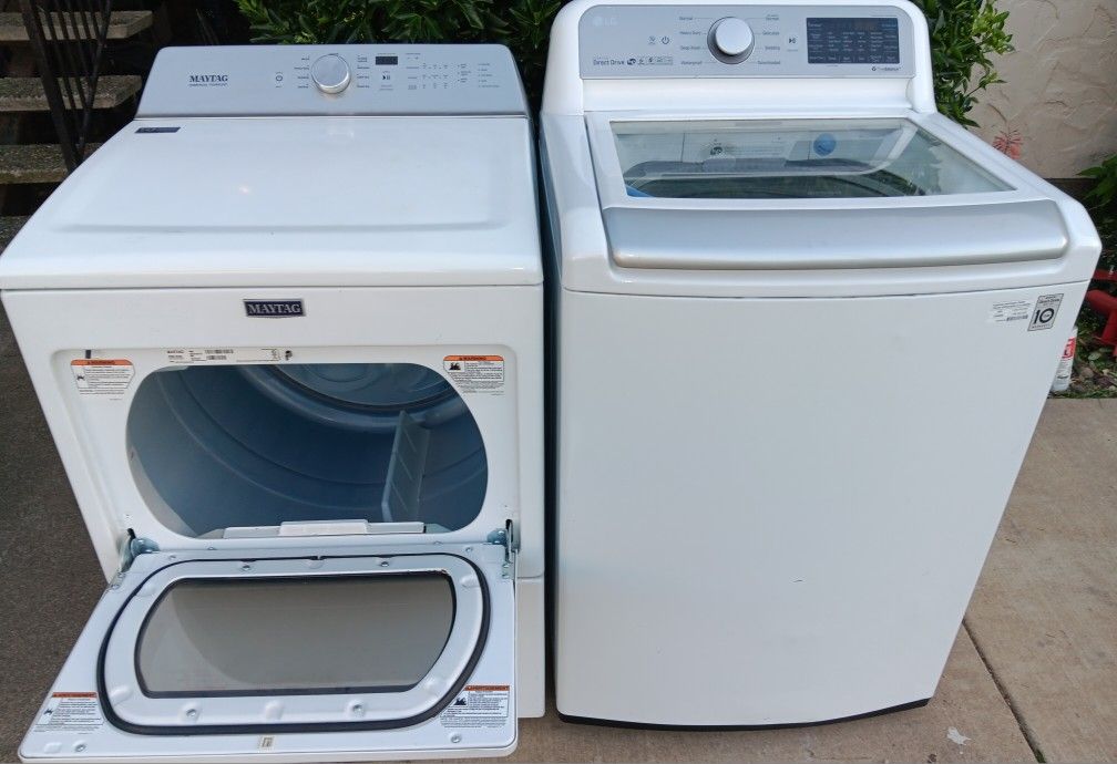 Washer and Electric Dryer