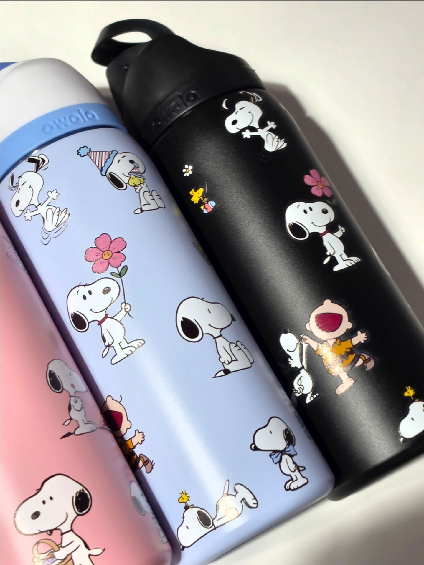 Snoopy owala water bottle