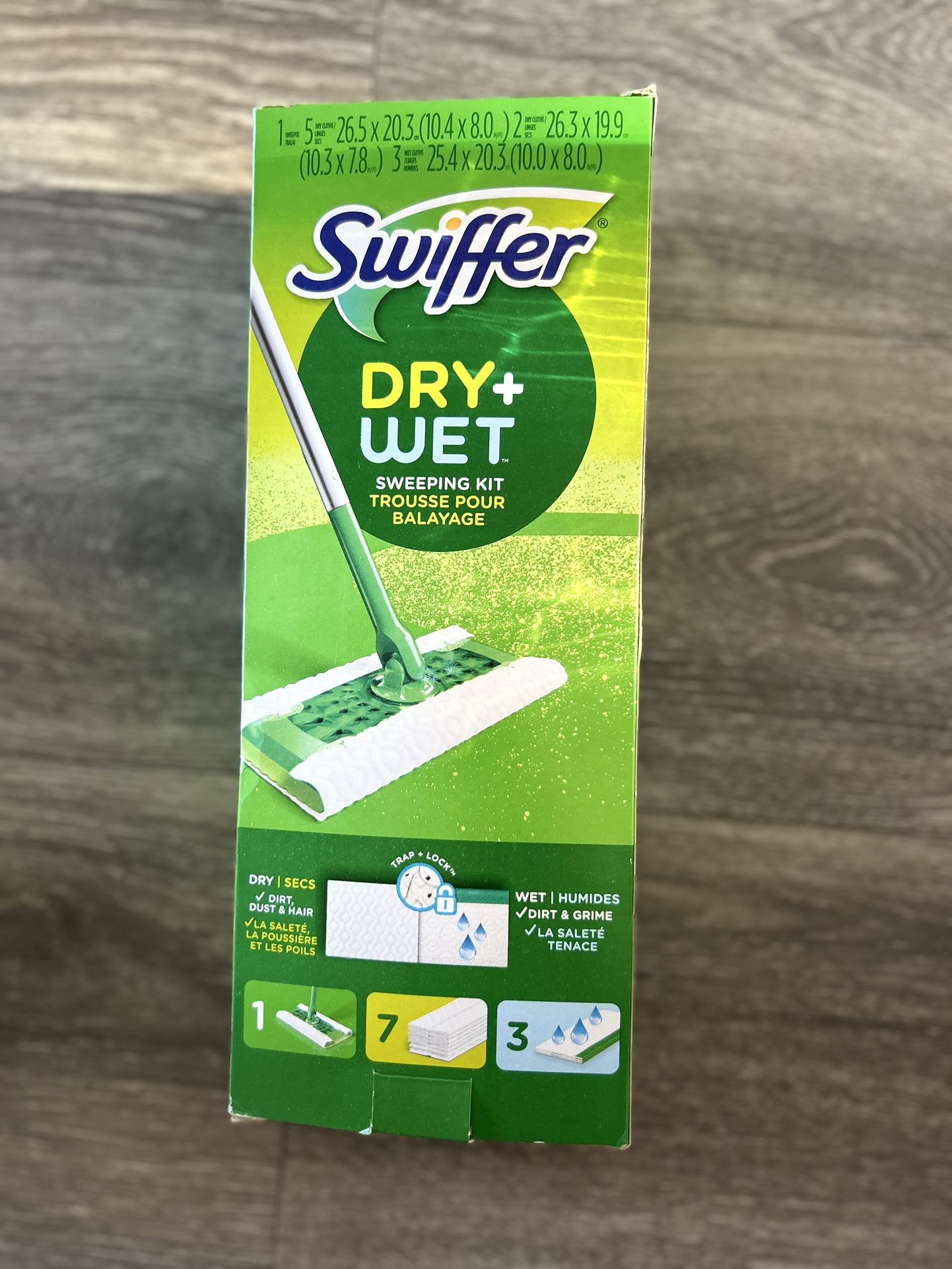 Swiffer Mop Dry+Wet Mop Kit
