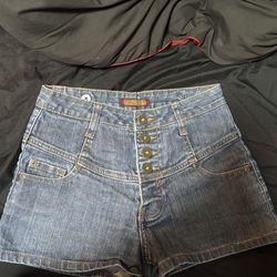 Colombian Denim Shorts