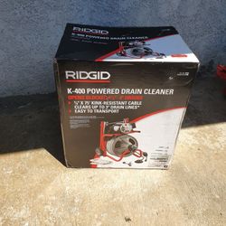 Ridgid K-400 Powered Drain Cleaner 75ft 