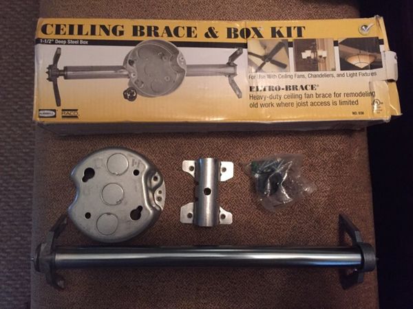 Ceiling Fan Brace Kit - Ceiling Fan Wires