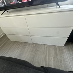 2 White Dresser 
