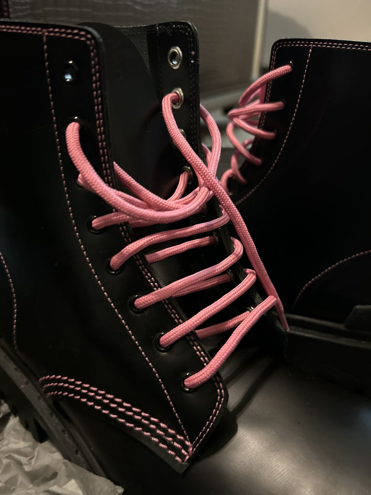 Balenciaga Lace Up Boots 