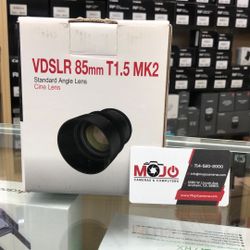 Labor Day Weekend Special SamYang VDSLR 85mm T 1.5 Mk II Cine Wide  Angle Canon RF