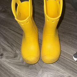 Croc Rain Boots Kids Size 1