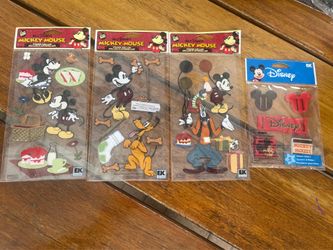 Mickey mouse stickers collage