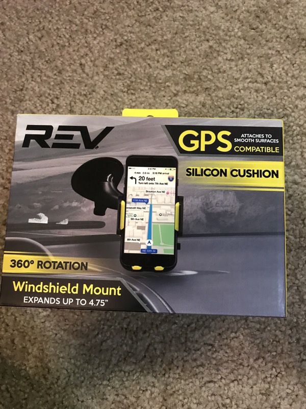 GPS windshield mount. New and unused piece
