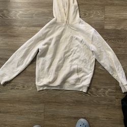 Hollister Pullover Hoodie white