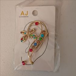 AJ cornerstone earrings