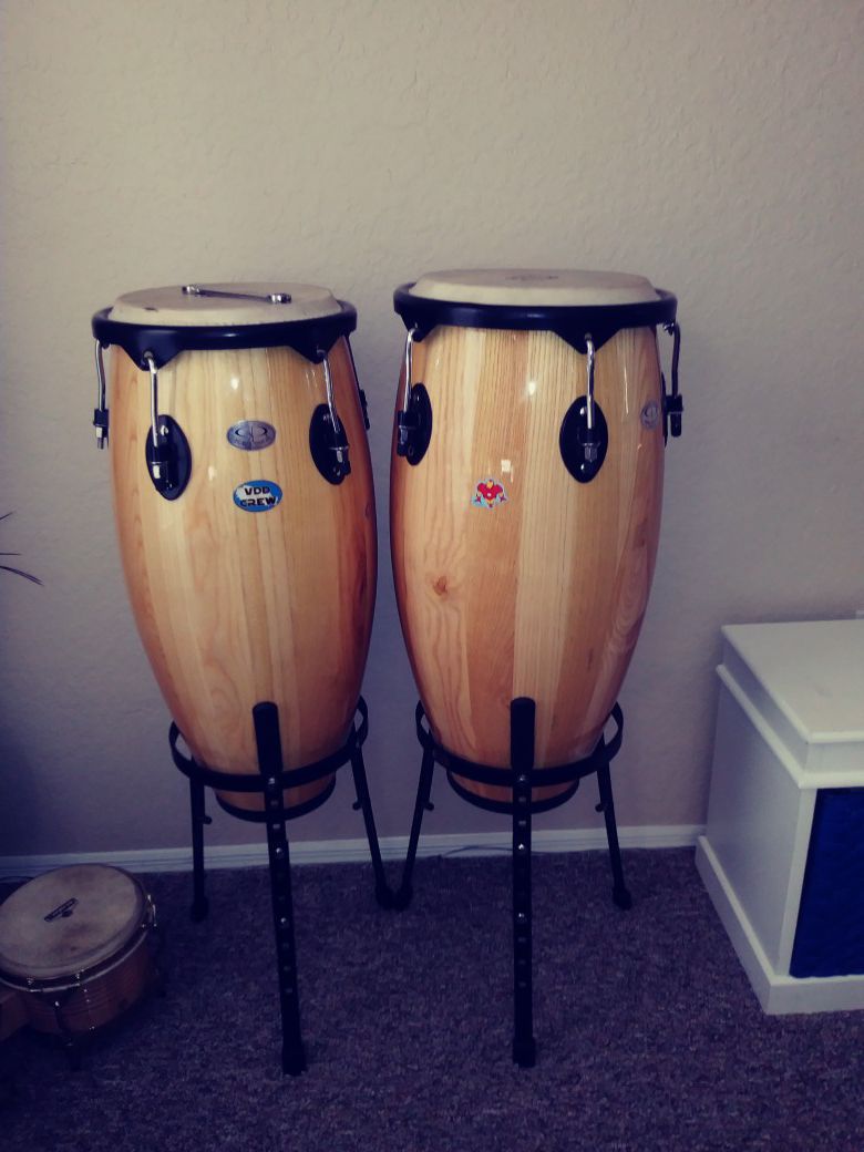 Congas and Drums & Lamps ,3Table Set