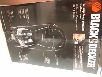 Black&decker coffee maker