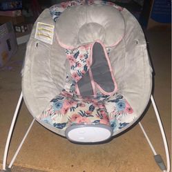 Baby Bouncer Soothing Vibration Infant Seat