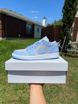 Jordan 1 lows grey aluminum size 8.5