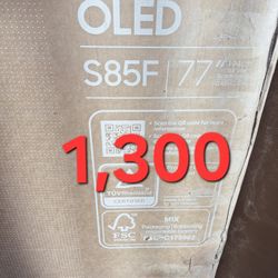SAMSUNG 77"INCH OLED 4K S85F 