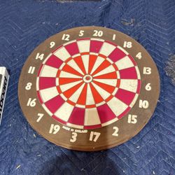 Bristle dart board  No Darts  NEW In Box 