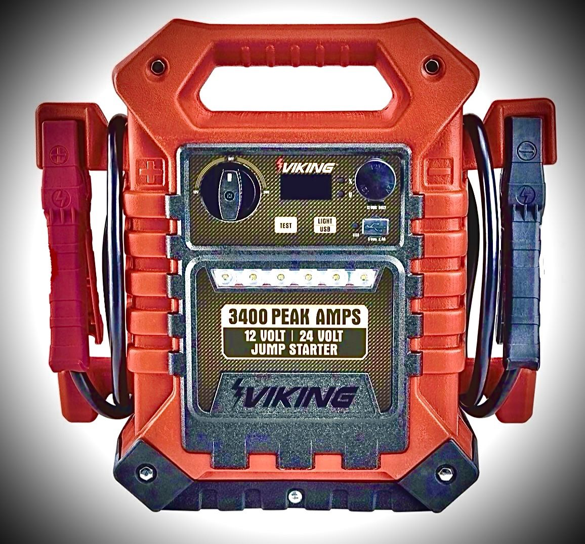 Viking 3400 Peak Amp Pro Portable Jump Starter and Power Pack
