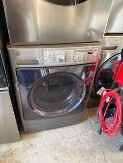 Kenmore stackable washer and whirlpool gas dryer