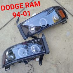 Dodge Ram Projector Headlights Halo